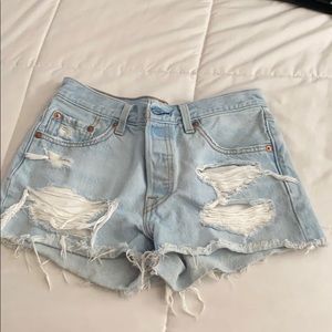 Women’s Levi’s 501 shorts